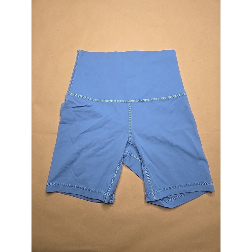Lululemon Align™ High-Rise Short 6" Size 2 Light Blue Excellent Condition